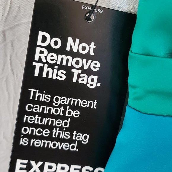 Express Rushed Mini Silk Dress - Picture 7 of 7